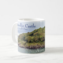 Personalized Scottish MacDougall Clan Castle Mug