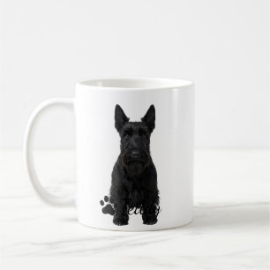 Personalized Scottish Terrier Black Beard Dog Mug