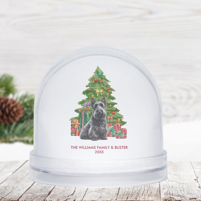 Personalized Scottish Terrier Dog Christmas (Créateur téléchargé)