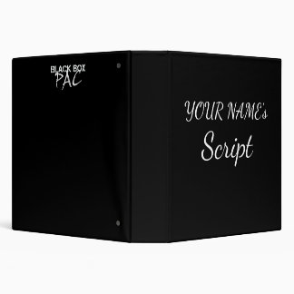 Personalized Script Binder