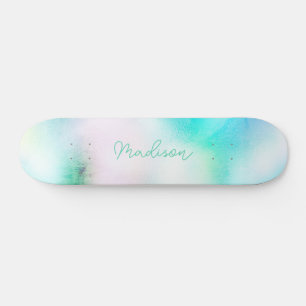 Personalized Script Name Cute Girly Skateboard