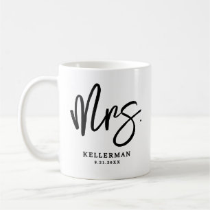 Personalized Script Name Mrs. Coffee Mug