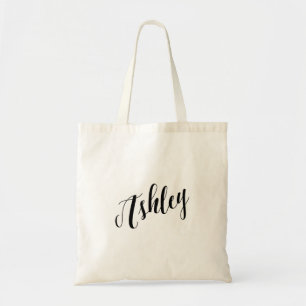 Personalized Script Tote Bag- Ashley Bag