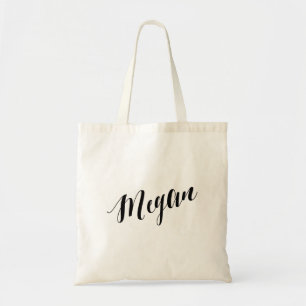 Personalized Script Tote Bag- Megan Bag