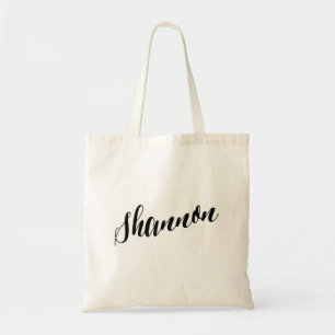 Personalized Script Tote Bag- Shannon Bag