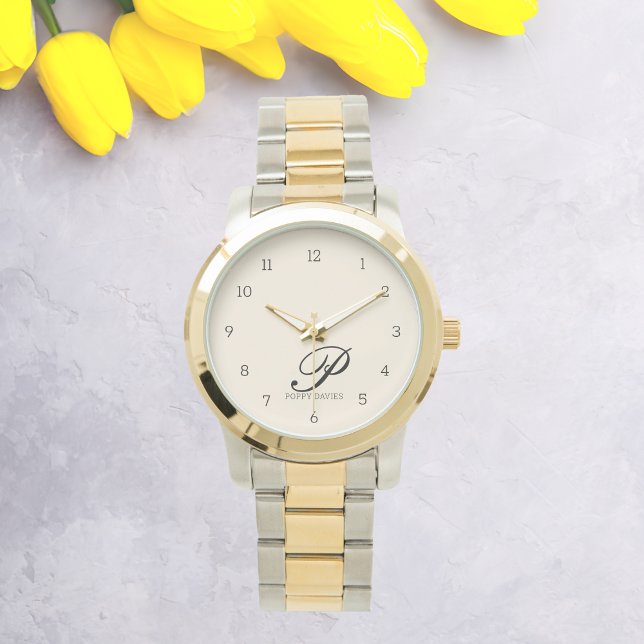 Personalized Script Watch - Blush Pink Introducing (Creator Uploaded)
