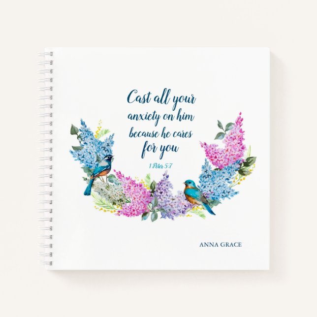 Personalized Scripture  Notebook (Front)
