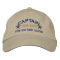 Personalized Sea Captain Stars Ball Cap Embroidery