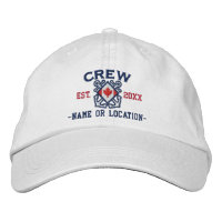 Personalized Sea Crew Nautical Canadian Flag