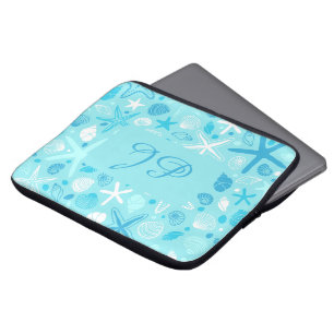 Personalized Sea Laptop Sleeve, Turquoise Kids Sleeve