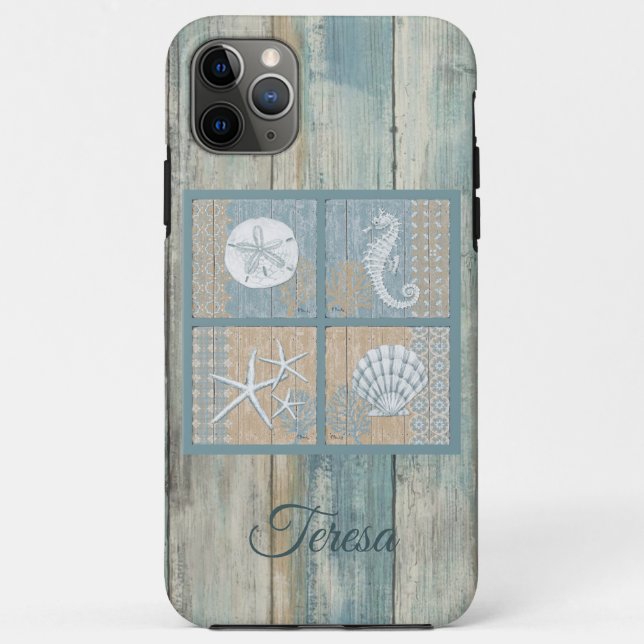 Personalized Sea Life iphone case (Back)