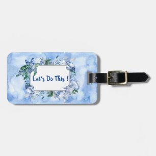 Personalized Sea Life Luggage Tag