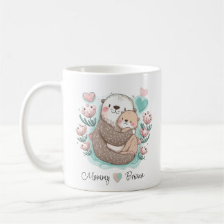 Personalized Sea Otter Love Mug