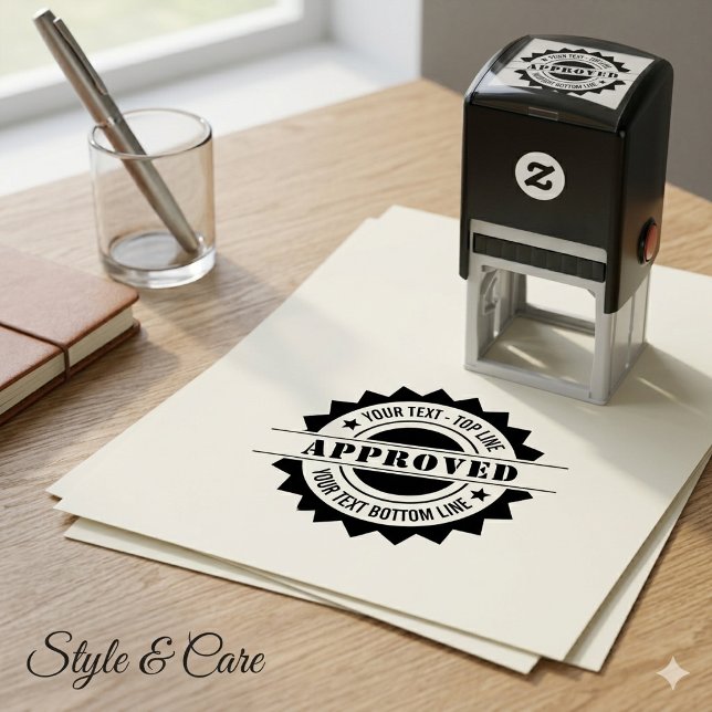 Personalized Seal of Approval Self-Inking Stamp (Personalized Seal of Approval Self-Inking Stamp)