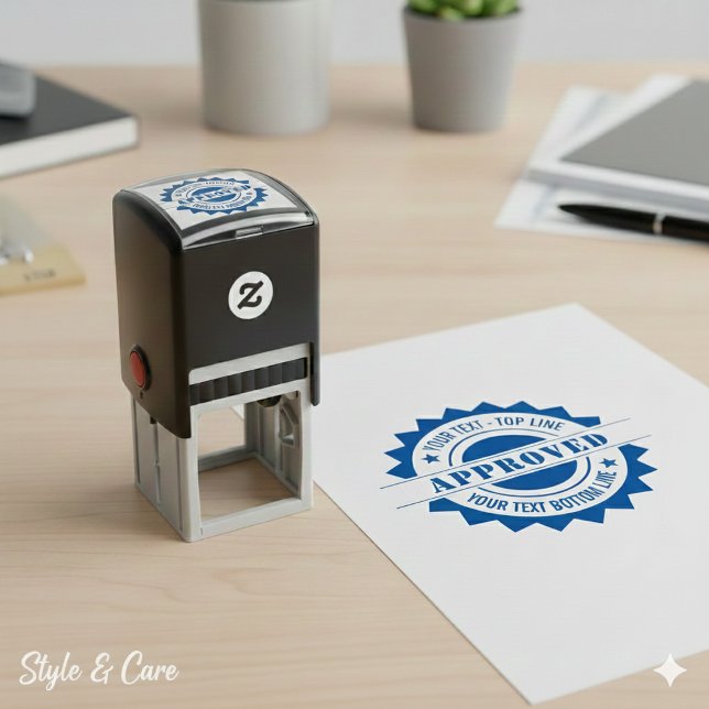 Personalized Seal of Approval Self-Inking Stamp (Personalized Seal of Approval Self-Inking Stamp)