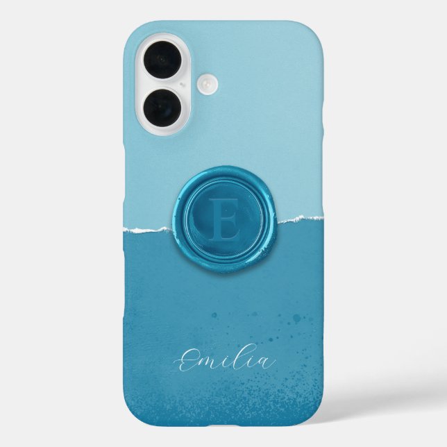 Personalized Sealing Wax Case-Mate iPhone Case (Back)