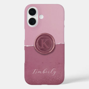Personalized Sealing Wax iPhone 16 Case