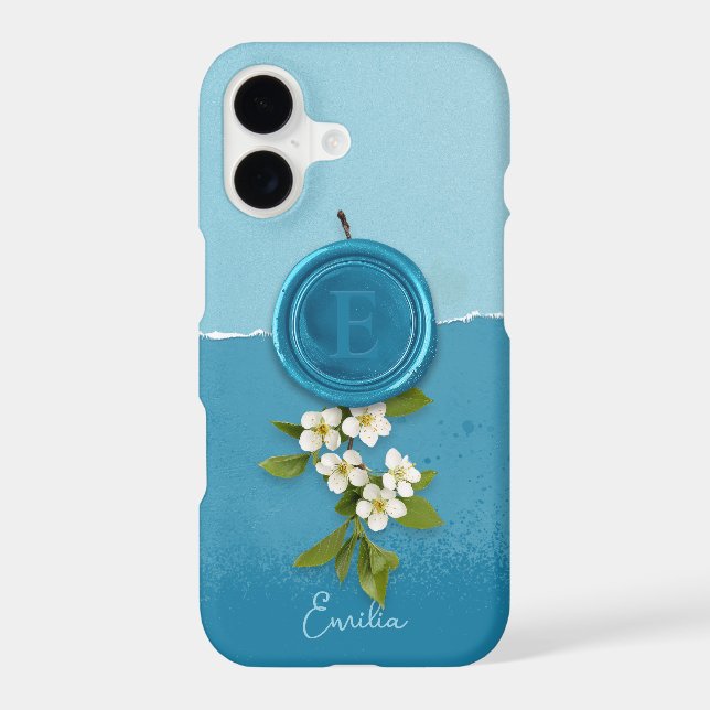 Personalized Sealing Wax Case-Mate iPhone Case (Verso)