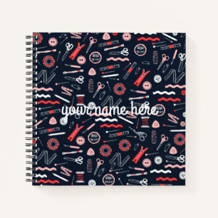Personalized Seamstress Notebook