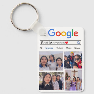 Personalized Search Bar Text custom memory Photos  Keychain
