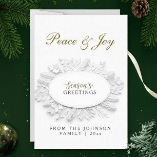 Personalized Seasons Greetings Holiday Card