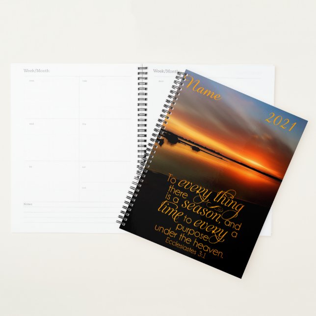 Personalized Seasons Planner (Display)
