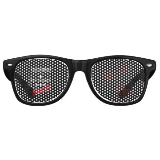 Personalized Secret Agent  Retro Sunglasses