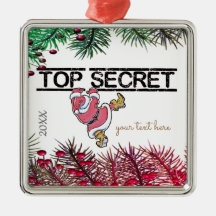 Personalized Secret Santa Christmas Party  gift