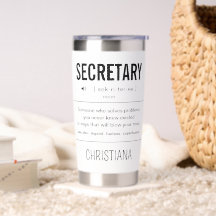 Personalized Secretary Funny