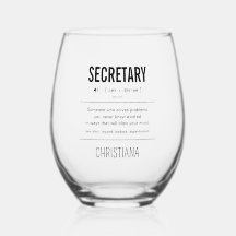 Personalized Secretary Funny
