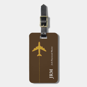 personalized secure travel belongings luggage tag