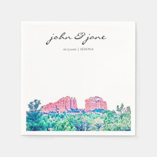 Personalized Sedona Arizona Napkins