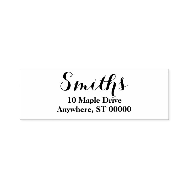 Personalized Self-Inking Stamp (Design)