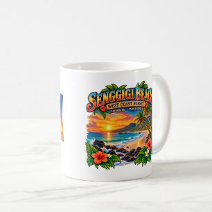 Personalized Senggigi Beach Lombok Coffee Mug