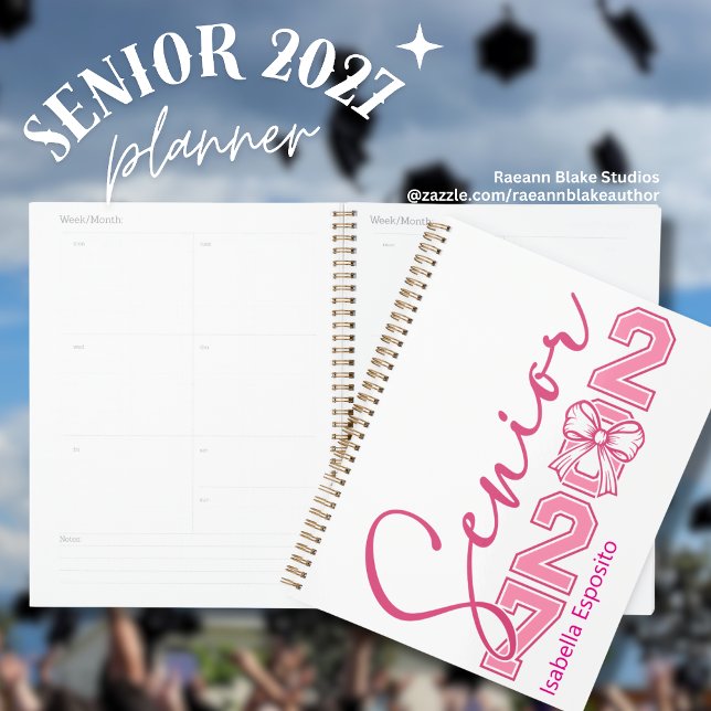 Personalized Senior Class of 2027 Planner (Creator Uploaded)