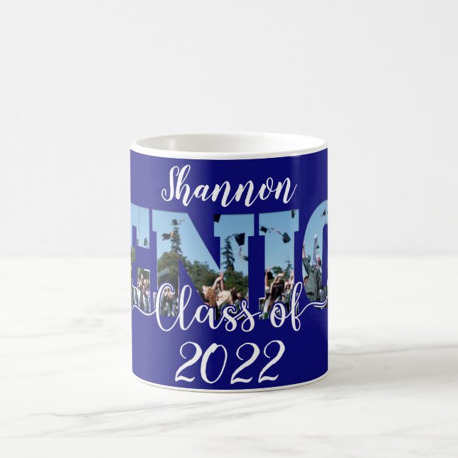 Personalized Senior class picture Coffee Mug (Center)