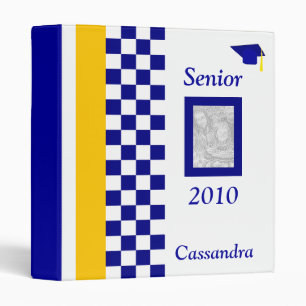 Personalized Senior Year Photo Album Binder