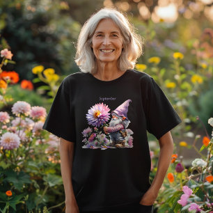 Personalized September Birth Month Garden Gnome  T-Shirt