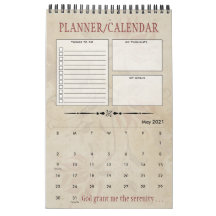 Personalized Serenity Prayer Recovery Gift Planner