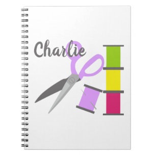 Personalized Sewing Notions Notebook