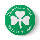 PERSONALIZED Shamrock St Patricks Day