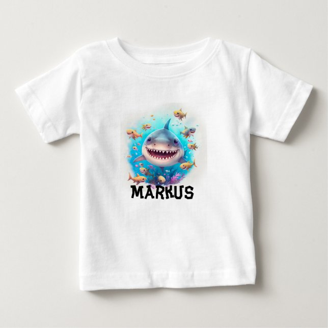 Personalized shark t-shirt (Front)