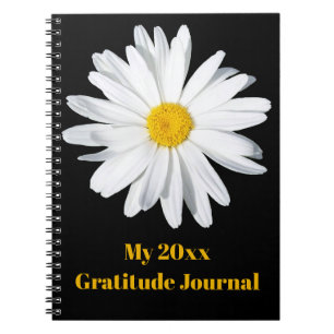 Personalized Shasta Daisy Journal Notebook