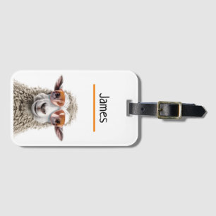 Personalized Sheep Luggage Tag