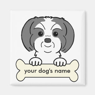 Personalized Shih Tzu Magnet