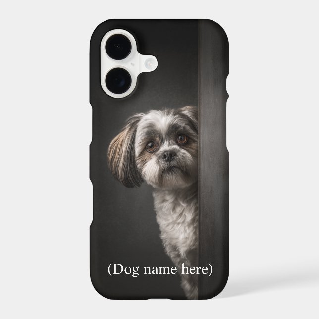 Personalized Shih Tzu Portrait (Back)