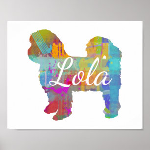 Personalized Shihtzu Shih-Tzu (Short Haired) Poster