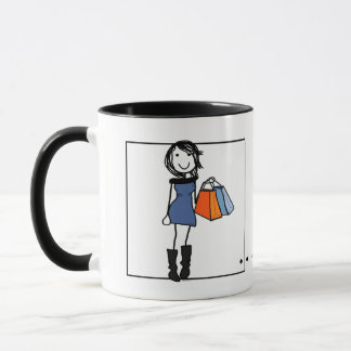 Personalized Shopaholic Coffee Mug