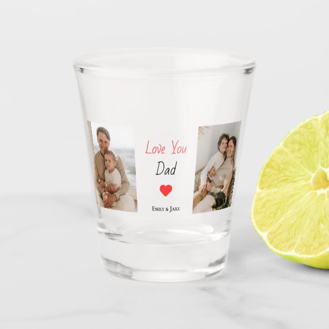 Personalized Shot Glass | Father's Day Gift (Front)