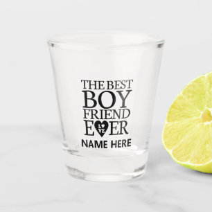Personalized Shot Glass For Boyfriend
